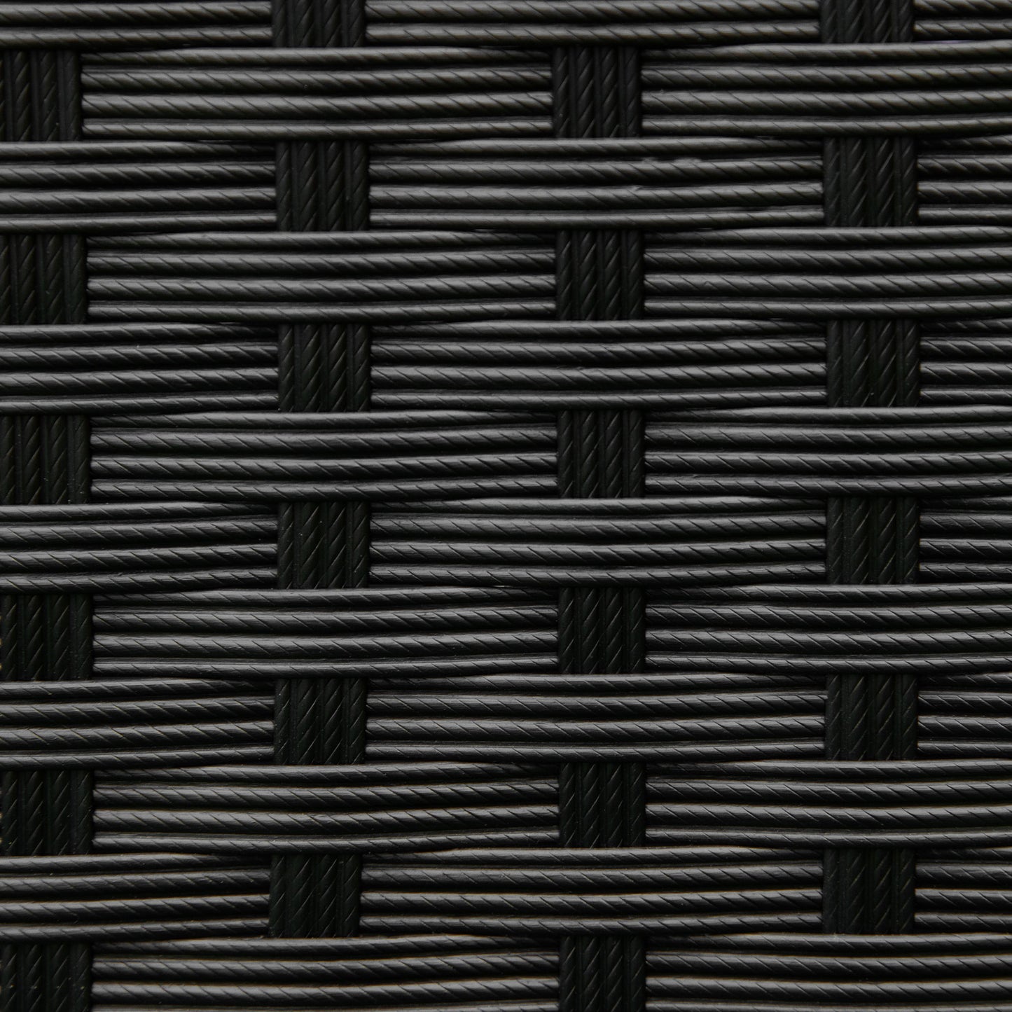 Rattan Raised Garden Boxes, Elevated Flower Beds with Storage Shelf for Herbs, Flowers, Vegetables, Black