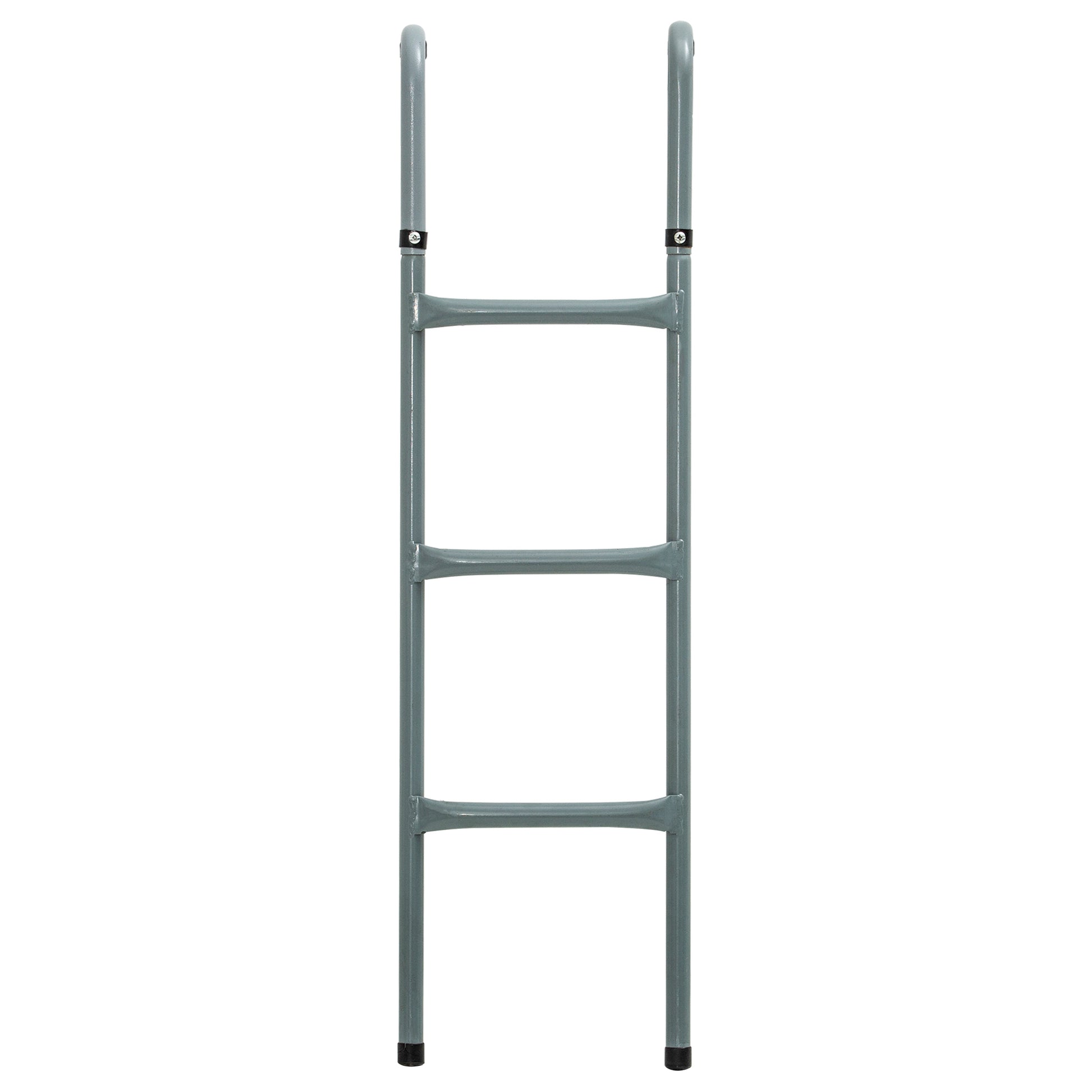 Steel Trampoline Ladder, Fit 12ft & 14ft Trampoline, 3-Step Trampoline Ladder, Trampoline Accessories, 330 lbs Capacity