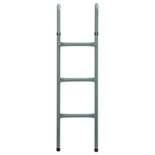 Steel Trampoline Ladder, Fit 12ft & 14ft Trampoline, 3-Step Trampoline Ladder, Trampoline Accessories, 330 lbs Capacity