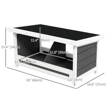 Nesting Boxes for Chickens, Chicken Coop Accessories with Asphalt Roof for Indoor Outdoor Use, Up to 2 Hens