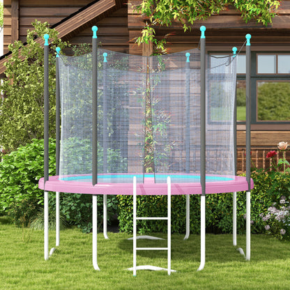 Soozier 12FT Trampoline Spring Cover, Trampoline Pad Replacement, Waterproof and Tear-Resistant, All-Weather Trampoline Accessories, Pink