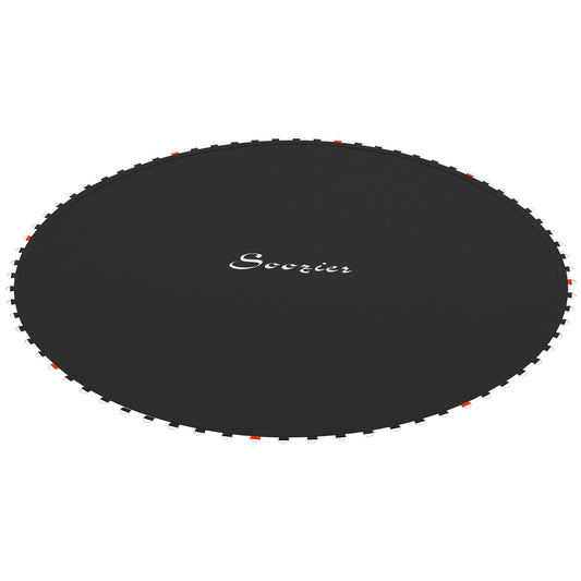 Soozier Trampoline Mat Replacement with Spring Pull Tool and 54 V-Hooks, Fits 10ft Trampoline, Using 5.5" Springs