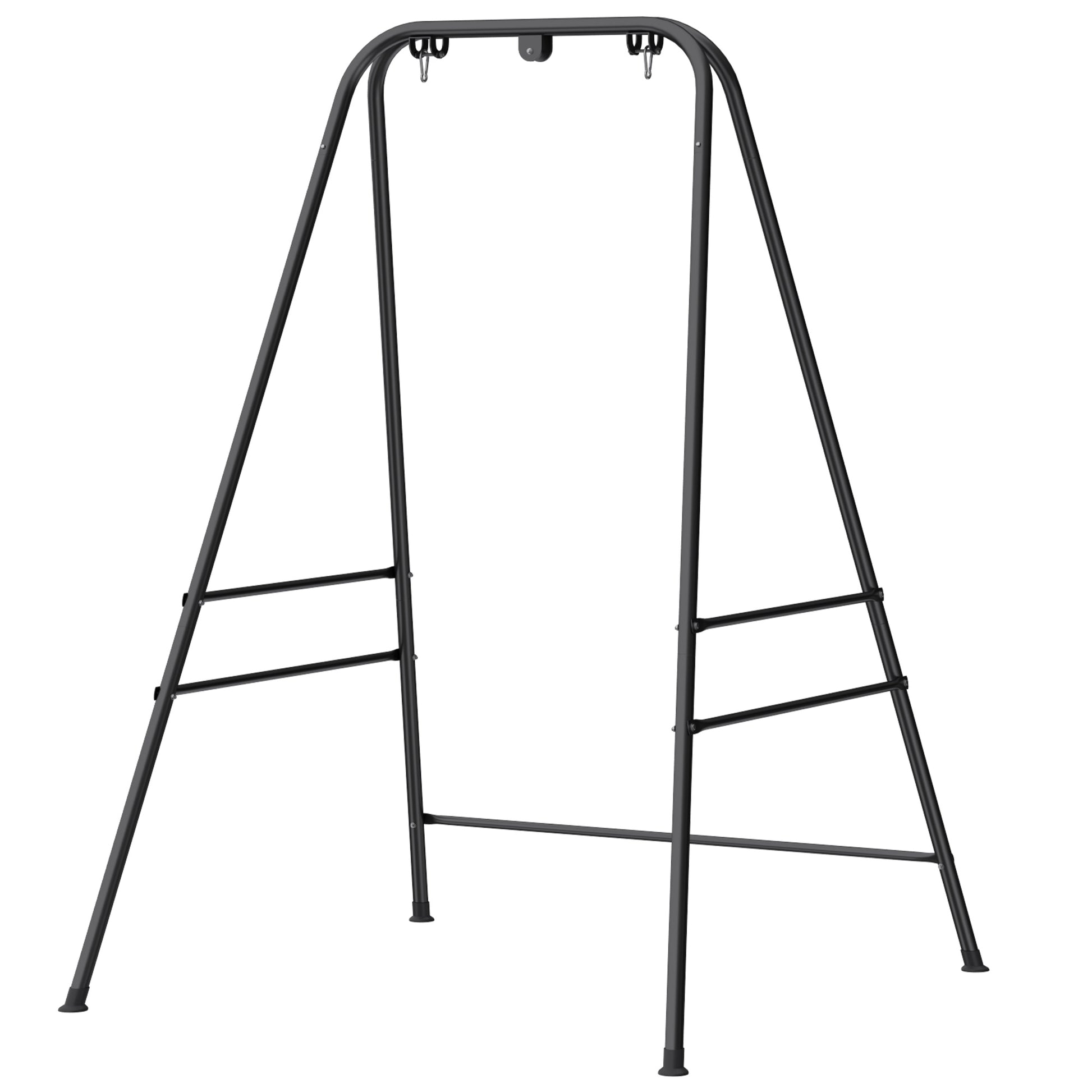 Hanging Hammock Stand for Porch Swing Chair Indoor Outdoor (Only Construction)
