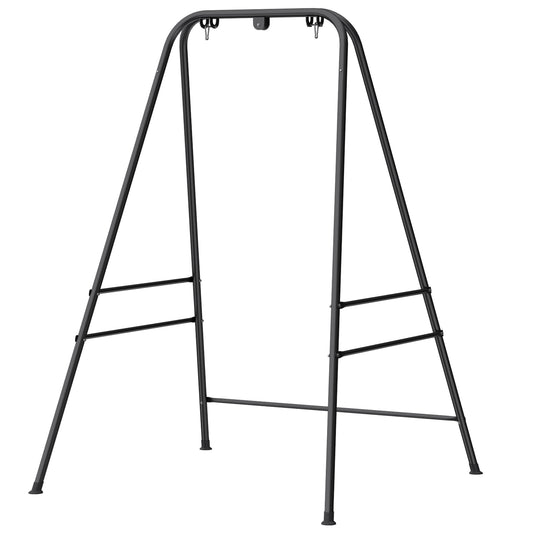 Hanging Hammock Stand for Porch Swing Chair Indoor Outdoor (Only Construction)