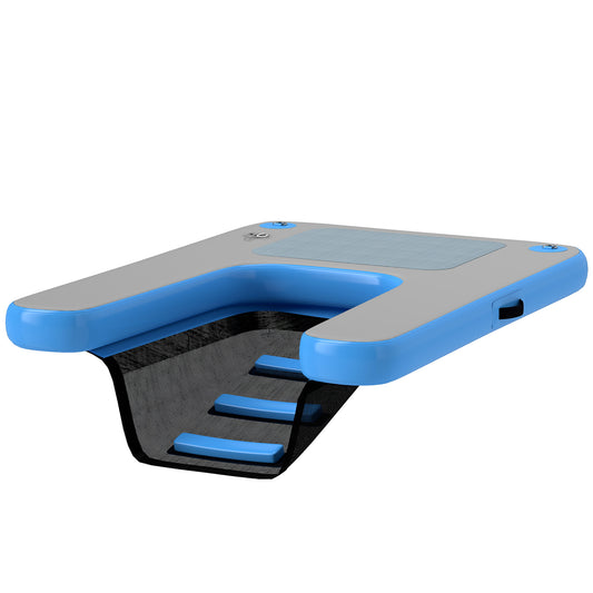 Floating Boat Ramp for Swimming Pets Up to 200 lbs, for Pool, Lake, Boat, Dock
