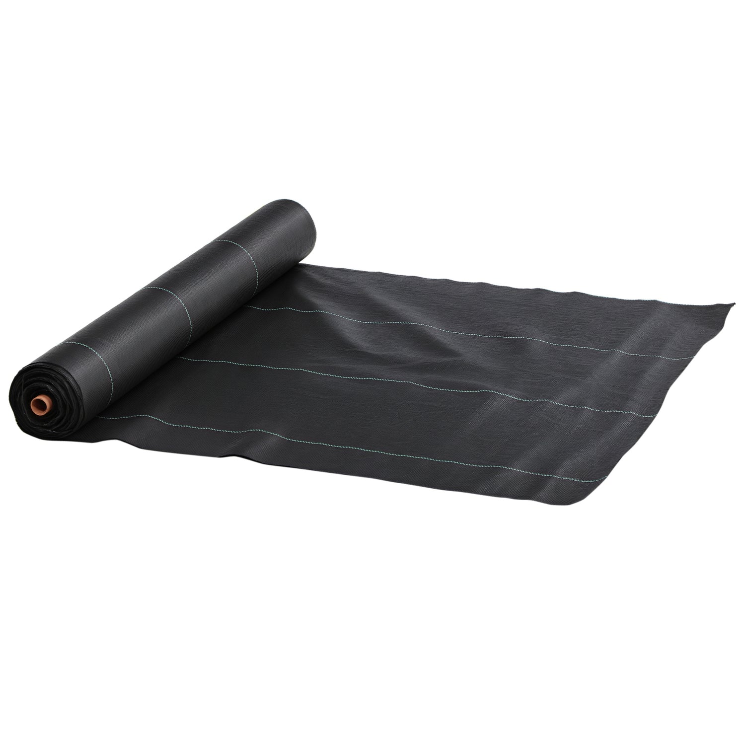 6.5ft x 164ft Weed Barrier, Landscape Fabric, for Greenhouse Yard Garden Weed Control, Heavy-Duty & Easy Setup, 2oz