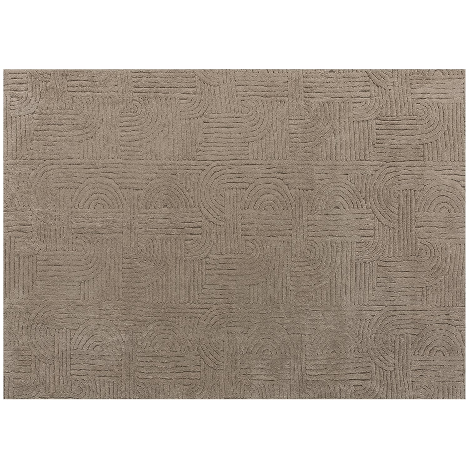 5x7 Area Rug, Luxurious Faux Fur Rug, Non-Slip Floor Carpet for Living Room, Bedroom, Dining Room, Tan
