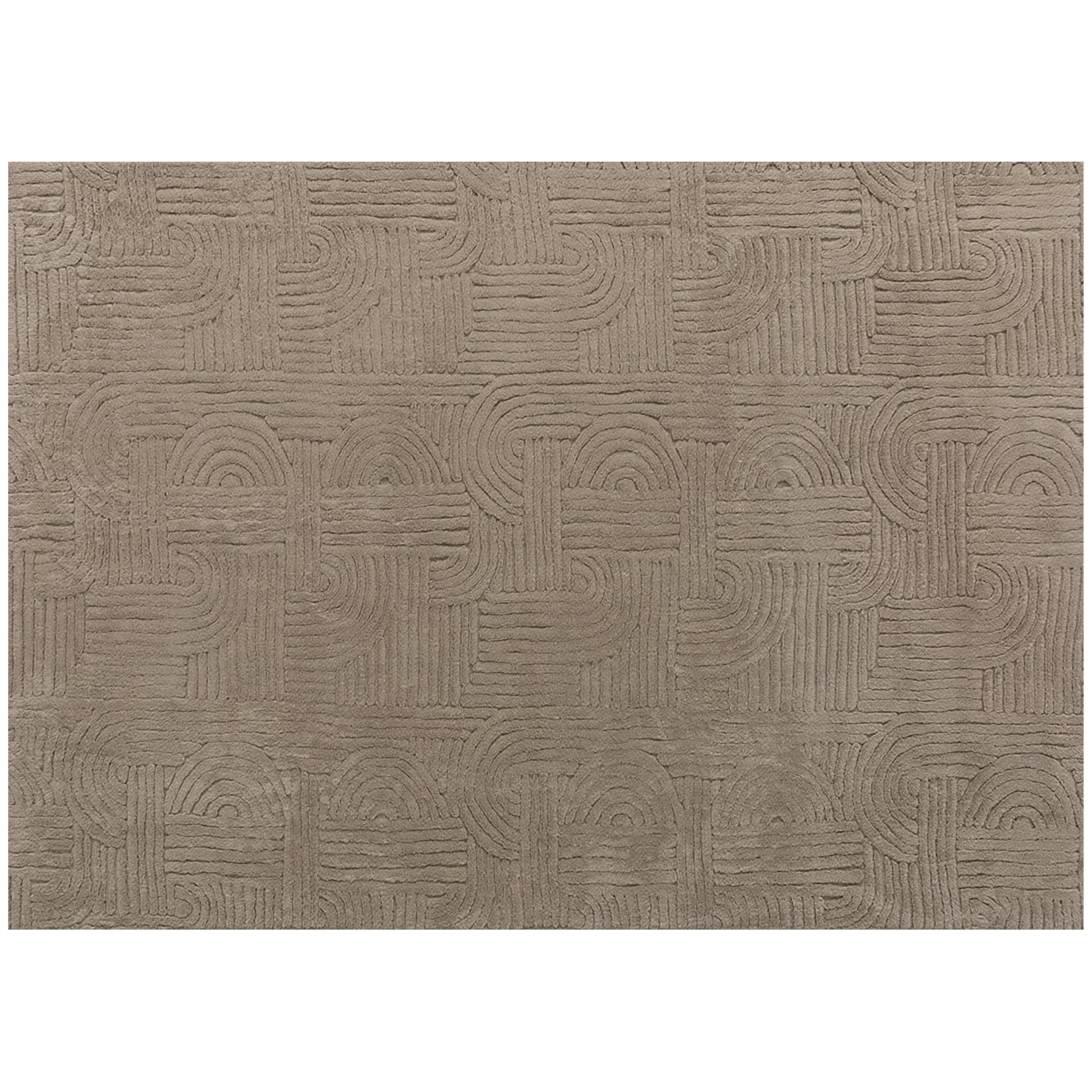 5x7 Area Rug, Luxurious Faux Fur Rug, Non-Slip Floor Carpet for Living Room, Bedroom, Dining Room, Tan