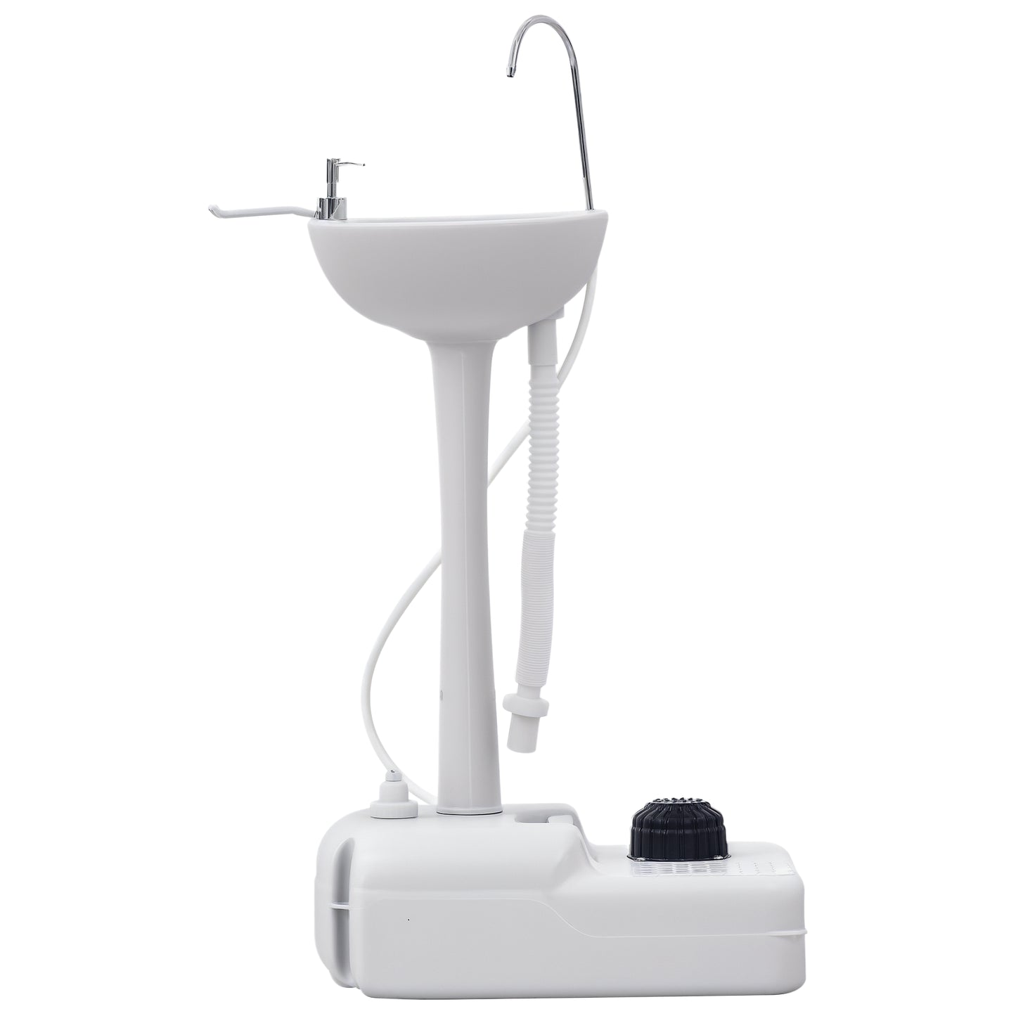 Portable Camping Sink Hand Wash Station with 17L Water Tank, Soap Dispenser and Towel Holder, for Outdoor Events