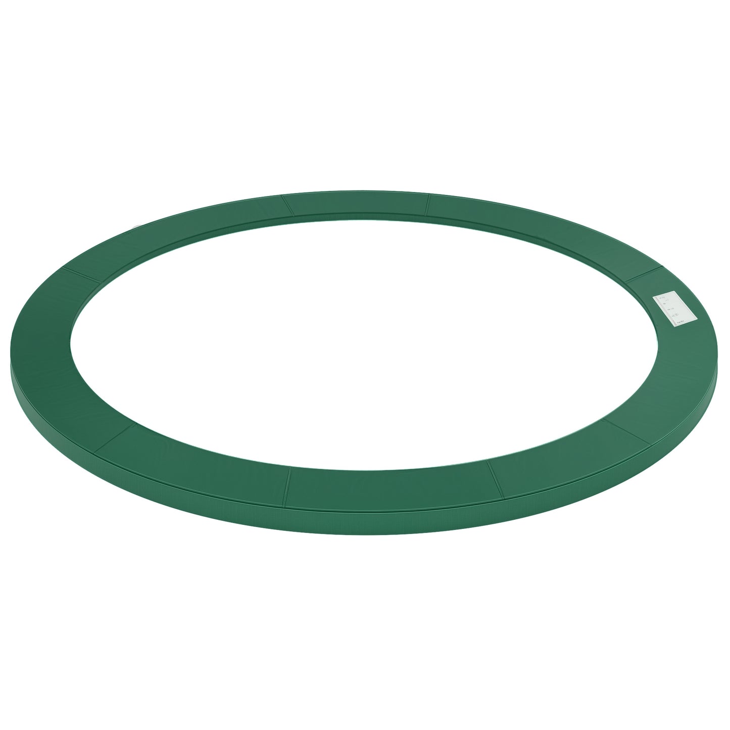 Soozier ⌀8ft Trampoline Pad ⌀96" Spring Safety Replacement Gym Bounce Jump Cover EPE Foam Green