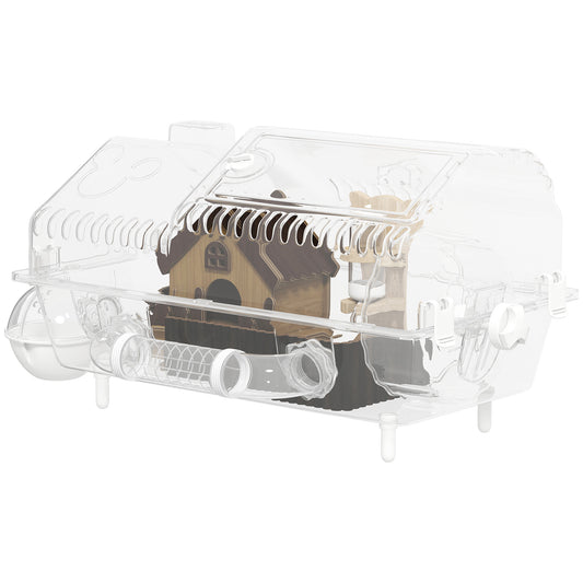 8 in 1 Hamster Cage with All Accessories for Dwarf Hamster, 21.5" x 11.8" x 12.6"
