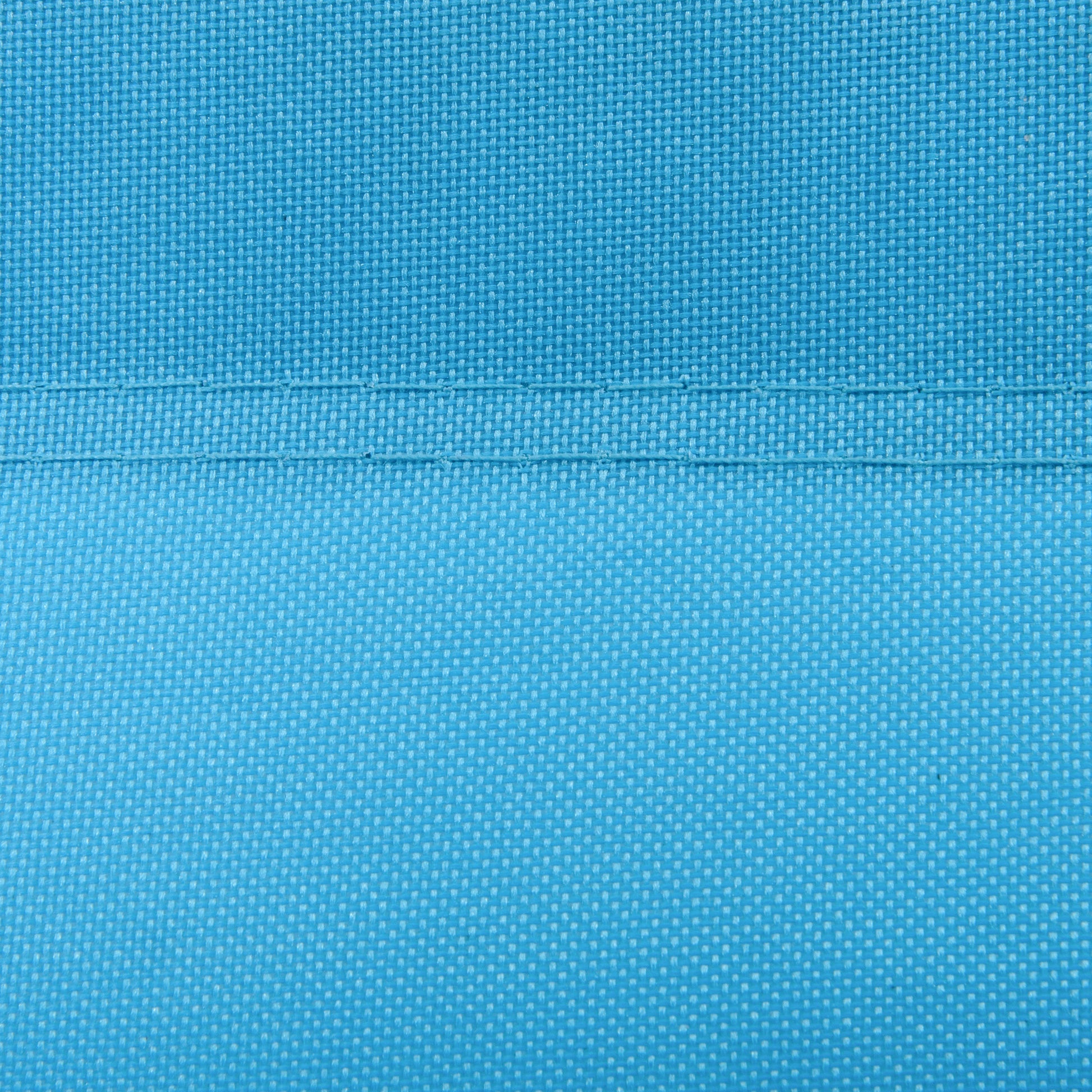 Outdoor Folding Lounge Chair, Steel Tanning Chair with Reclining Back, Breathable Mesh for Beach, Yard, Patio, Sky Blue