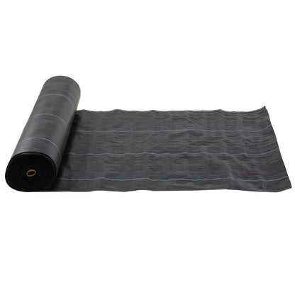 6.5ft x 164ft Weed Barrier, Landscape Fabric, for Greenhouse Yard Garden Weed Control, Heavy-Duty & Easy Setup, 4.6oz