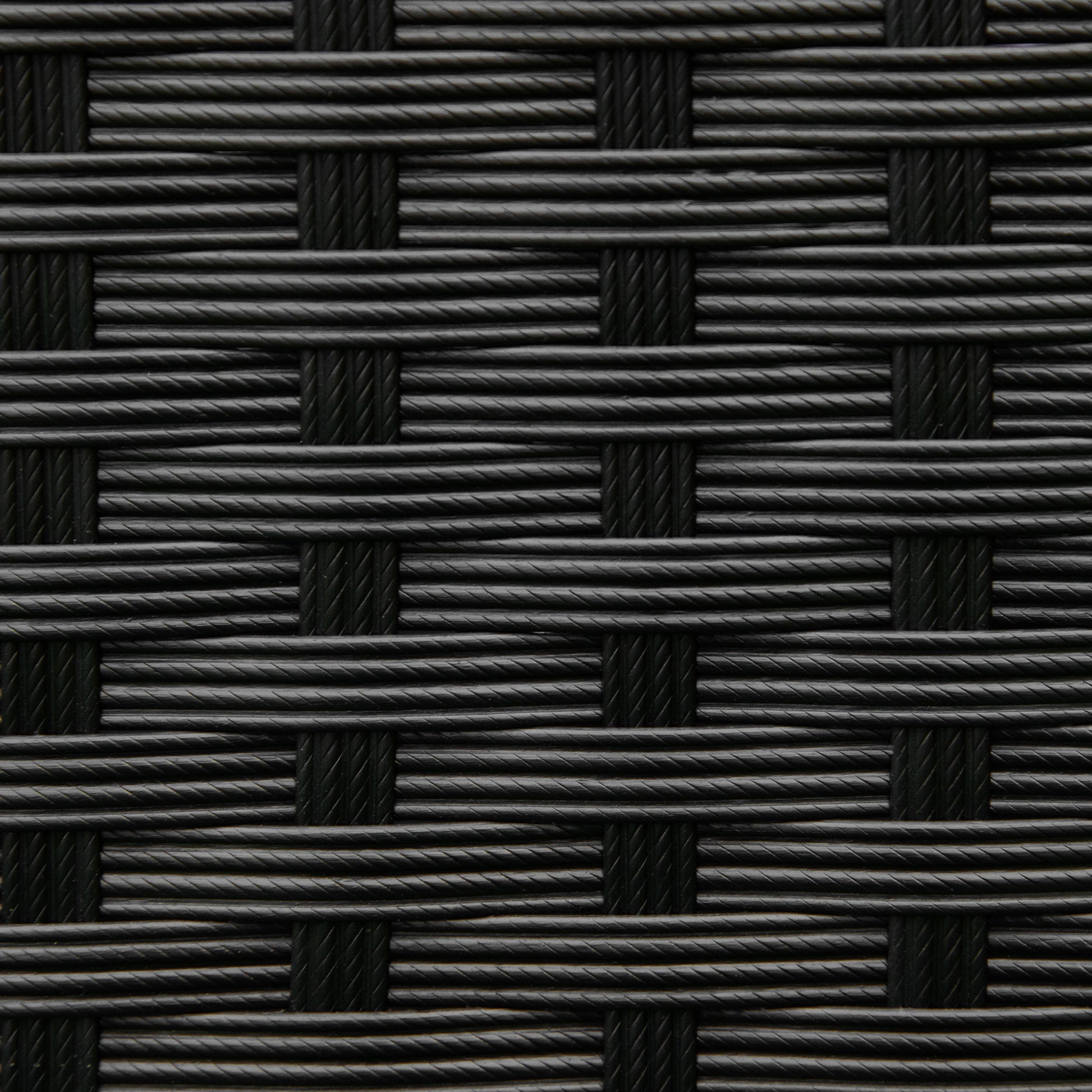 Rattan Raised Garden Boxes, Elevated Flower Beds with Storage Shelf for Herbs, Flowers, Vegetables, Black