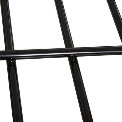 64"/43" x 39" Car Roof Rack, Length Adjustable Roof Basket, Universal Rooftop Cargo Carrier Basket with U-bolts, 220 lbs Capacity