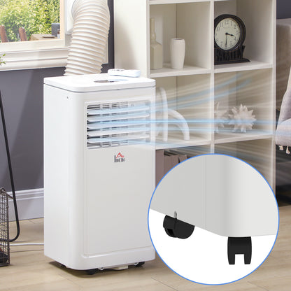 8000 BTU Portable Air Conditioner and Tower Fan Set, 344 Sq. Ft., 3-in-1 Portable AC Unit and Floor Fan with Timer On/off, Remote, Window Kits, White