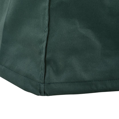 Large Patio Garden Furniture Set Cover 600D Oxford Square Waterproof, 90.6" L x 90.6" W x 27.6" H, Green