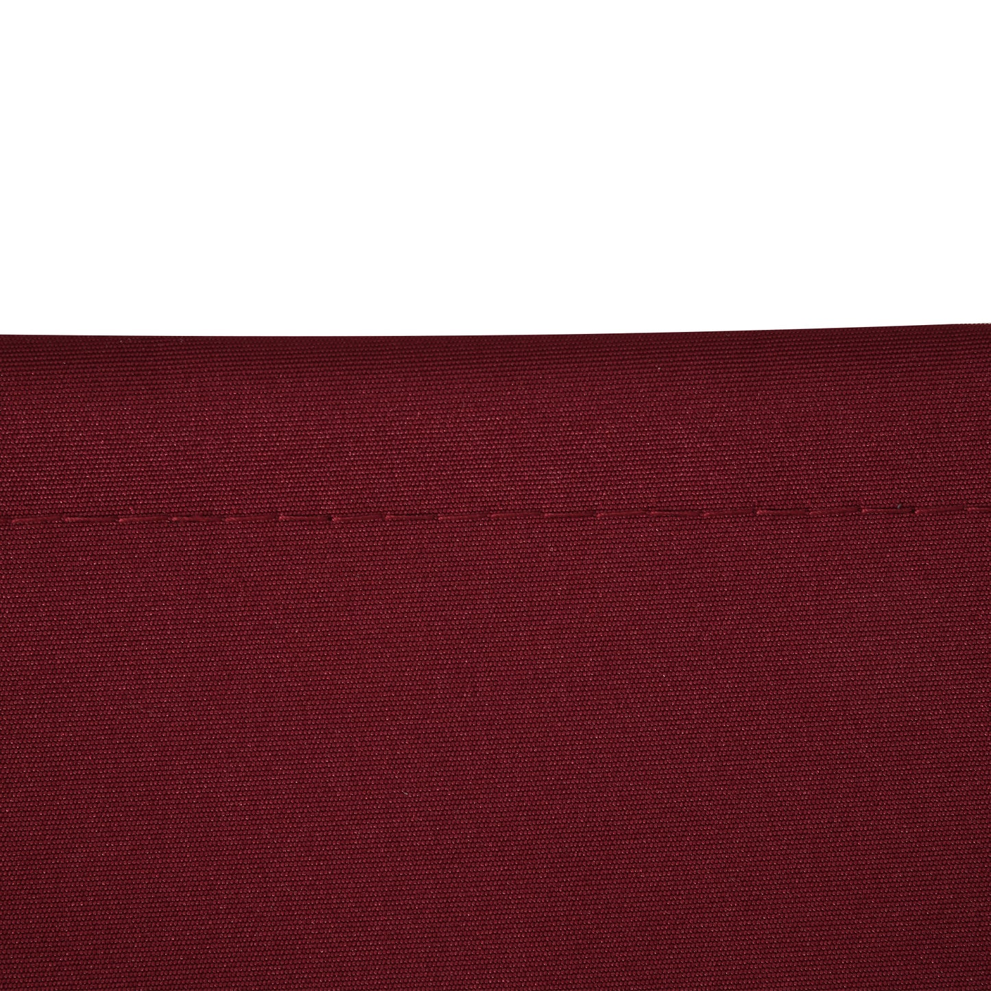 11' x 10' Retractable Awning Fabric Replacement Outdoor Sunshade Canopy Awning Cover, UV Protection, Wine Red
