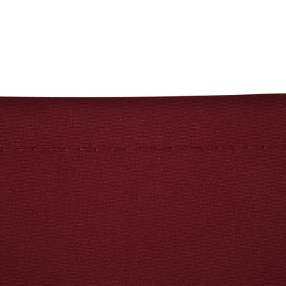 11' x 10' Retractable Awning Fabric Replacement Outdoor Sunshade Canopy Awning Cover, UV Protection, Wine Red