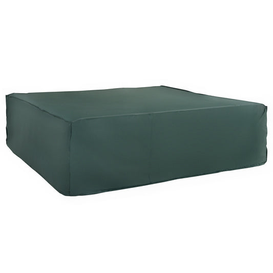 Large Patio Garden Furniture Set Cover 600D Oxford Square Waterproof, 90.6" L x 90.6" W x 27.6" H, Green