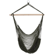 Portable Hammock Chair, Hanging Woven Hammock Swing Chair Sleeping Bed for Outdoor Garden Yard Camping, Army Green