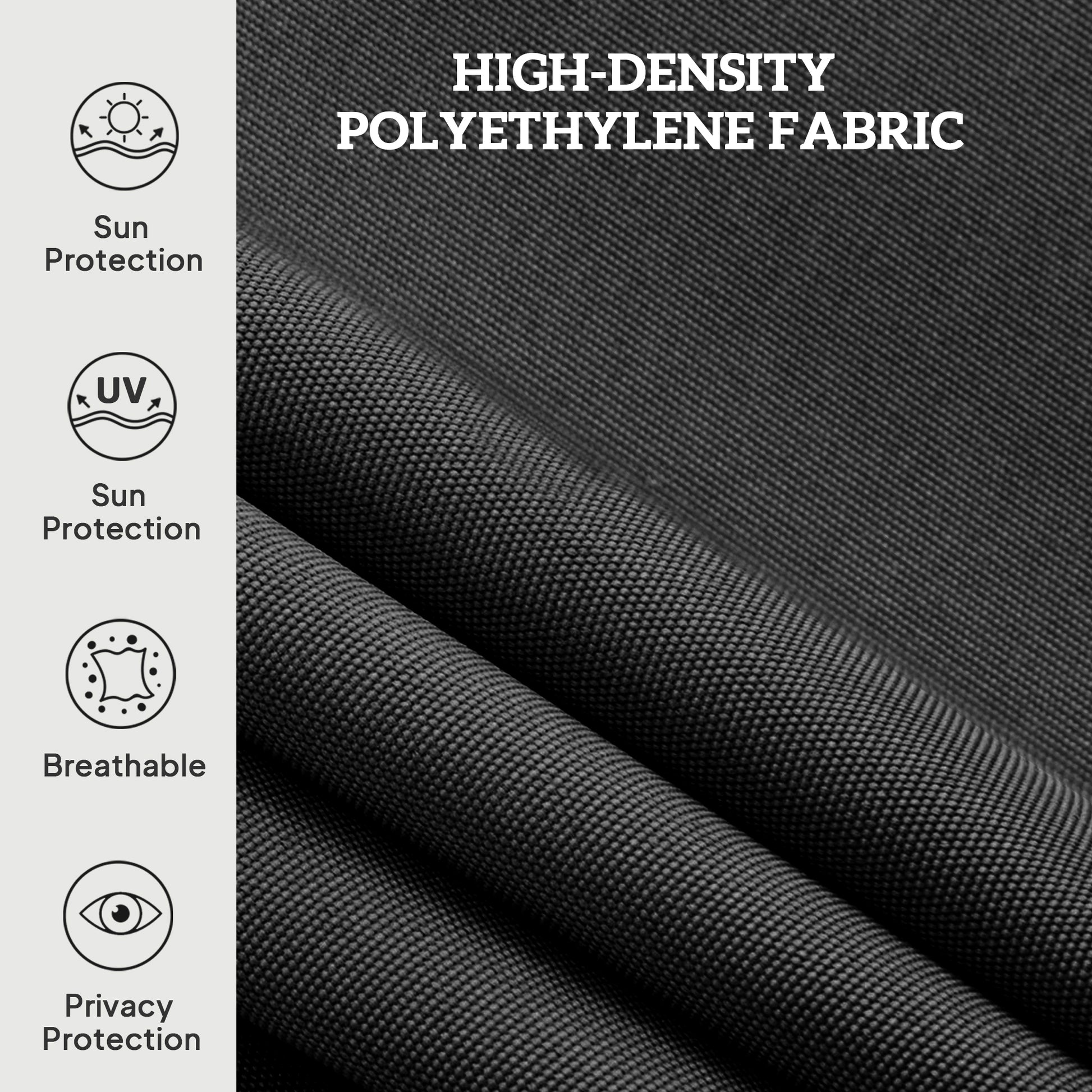 8' x 6' Patio Door Blinds, Outdoor Roller Shades, Cordless Roll Up Shade for Porch Gazebo, Black