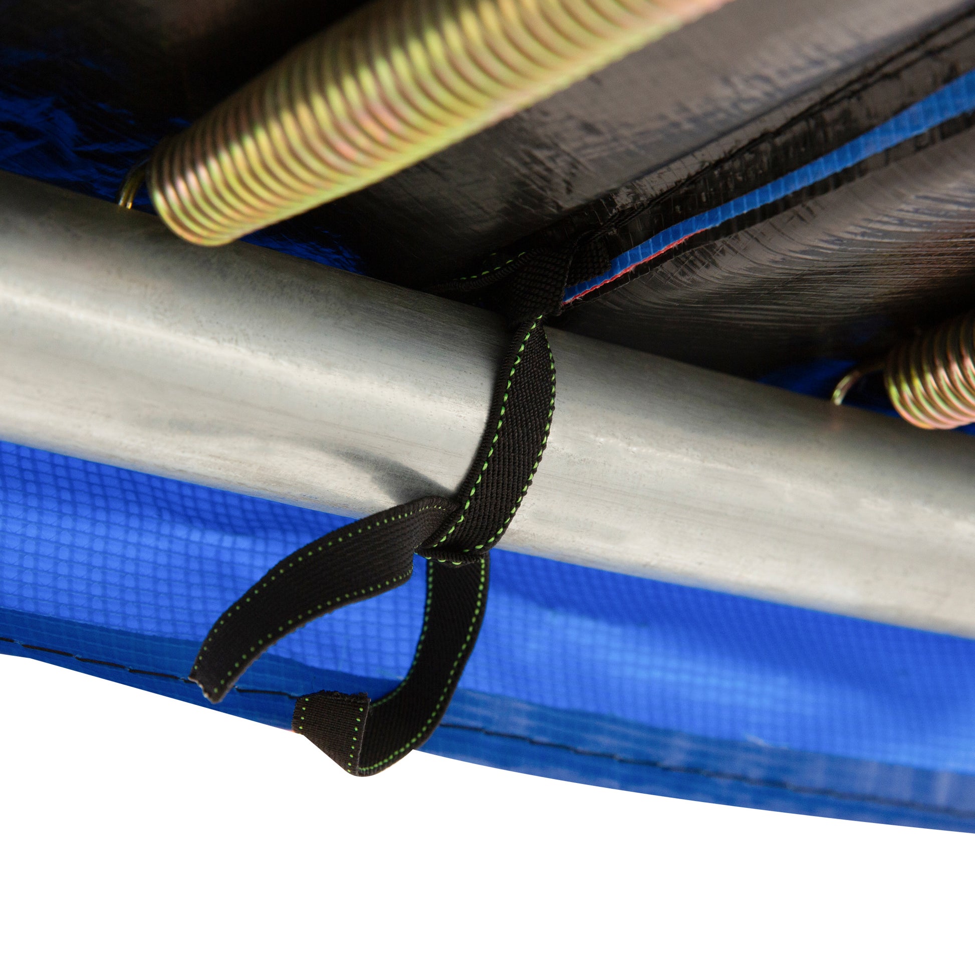 12ft Trampoline Pad, Trampoline Replacement Safety Pad Mat Spring Cover, Water-Resistant, UV-Resistant, Tear-Resistant Edge Protection, No Holes for Pole, Colorful
