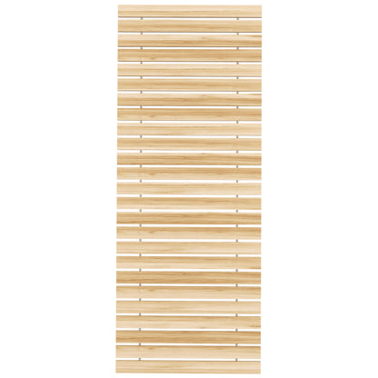 47" Wooden Garden Pathway, Outdoor Roll Out Straight Walkway, Garden Boardwalk for Wedding, Party, Natural Wood Finish