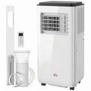 8,000 BTU Moible Air Conditioner 345 Sq. Ft., Dehumidifier Fan Auto Sleep with 24H Timer On/Off, Window Kit, White