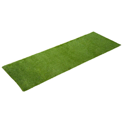 Artificial Grass 10' x 3' (30 Square Feet), Fake Grass Turf with UV Protection, Drain Holes for Rain, Green