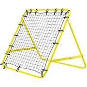 Volleyball Rebounder Net Football Training Aid Kickback Target Play Yellow