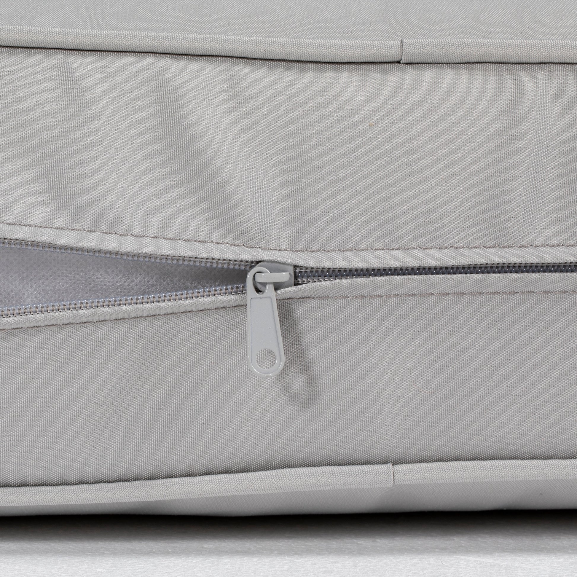 Patio Chair Cushions, Thick Deep Seat Outdoor Seat Cushion with Back Cushion, Light Grey
