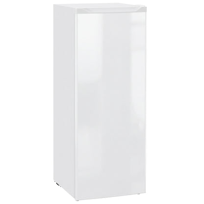 7.0 Cu.Ft Upright Freezer, Compact Stand Up Freezer with 6 Adjustable Shelves, Reversible Door for Home Office, White