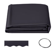 11' x 10' Retractable Awning Fabric Replacement Outdoor Sunshade Canopy Awning Cover, UV Protection, Grey