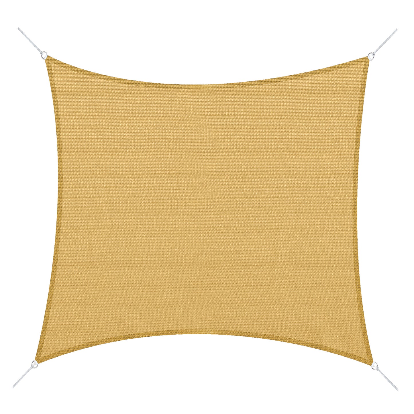 10ft x10ft Square Canopy Sun Shade Sail Garden Cover UV Protector Outdoor Patio Lawn Shelter with Carrying Bag Sand