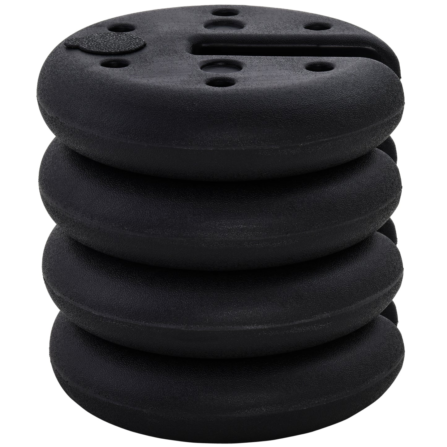 Set of 4 Party Tent Canopy Weight Plate Kit Gazebo Pop Up Tent Anchor Base Weights Canopy Shelter Leg Weights