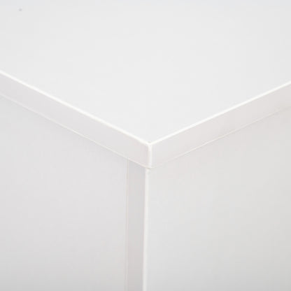 39.5" Storage Chest with 2 Safety Hinges, Storage Box Organizer with Flip-Top Lid, Entryway Storage Bench, White