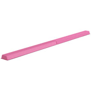 Soozier 7.7ft Folding Balance Beam, Gymnastics Equipment with Anti-Slip Bottom for Kids Home Training, Red