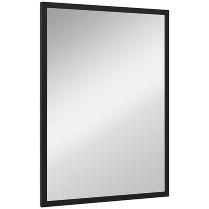 22" x 30" Bathroom Mirror for Wall, Rectangular Mirror for Living Room, Bedroom, Entryway, Black