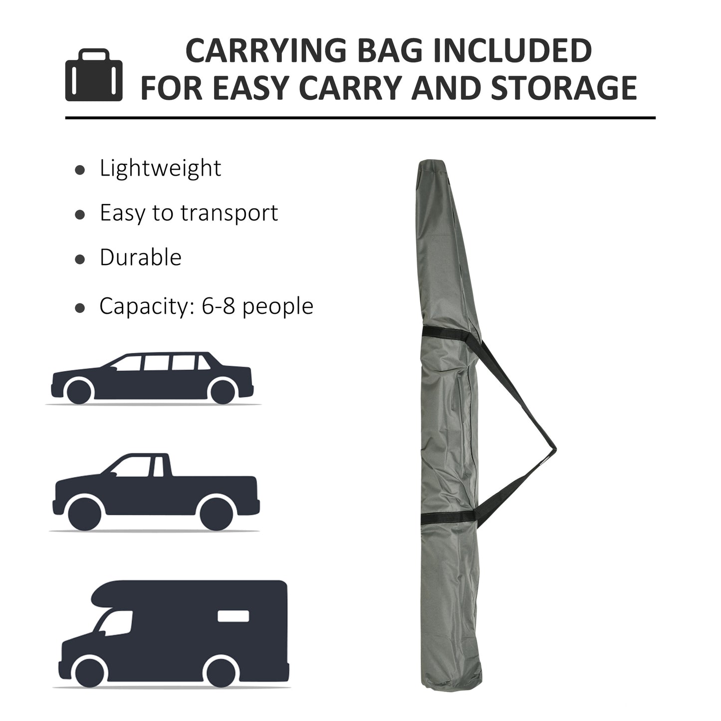 12' x 12' Hexagon Automatic Pop Up Screen Tents Camping Shelter Picnic Canopy with Mesh Sidewalls and Carry Bag, Grey