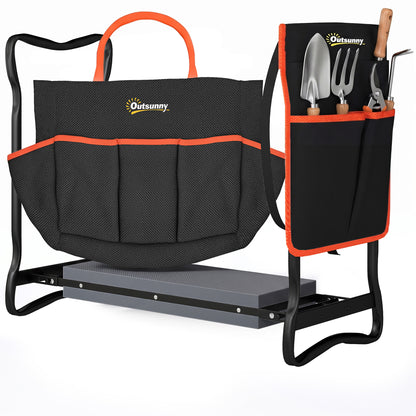 Garden Kneeler and Seat, 330lbs Heavy Duty Gardening Stool with Thick Soft Kneeling Pad