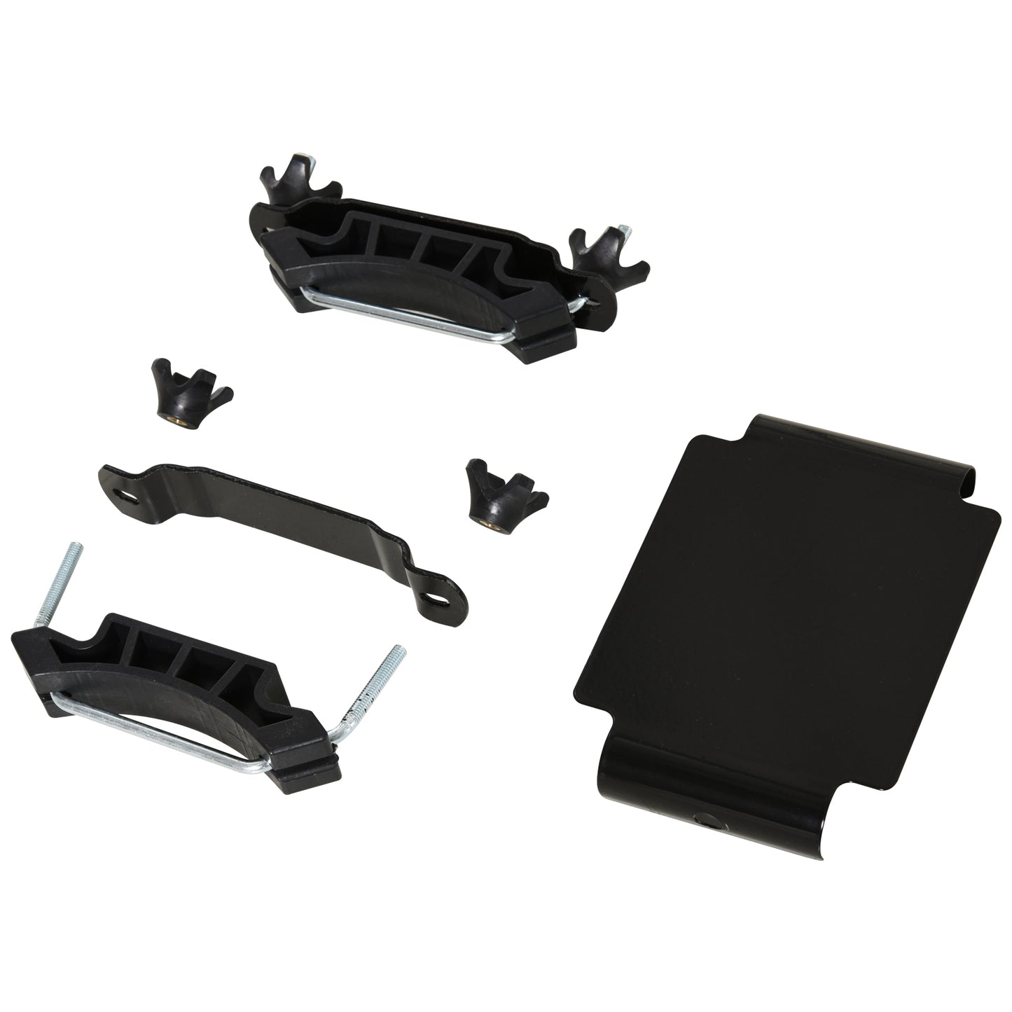 64"/43" x 39" Car Roof Rack, Length Adjustable Roof Basket, Universal Rooftop Cargo Carrier Basket with U-bolts, 220 lbs Capacity
