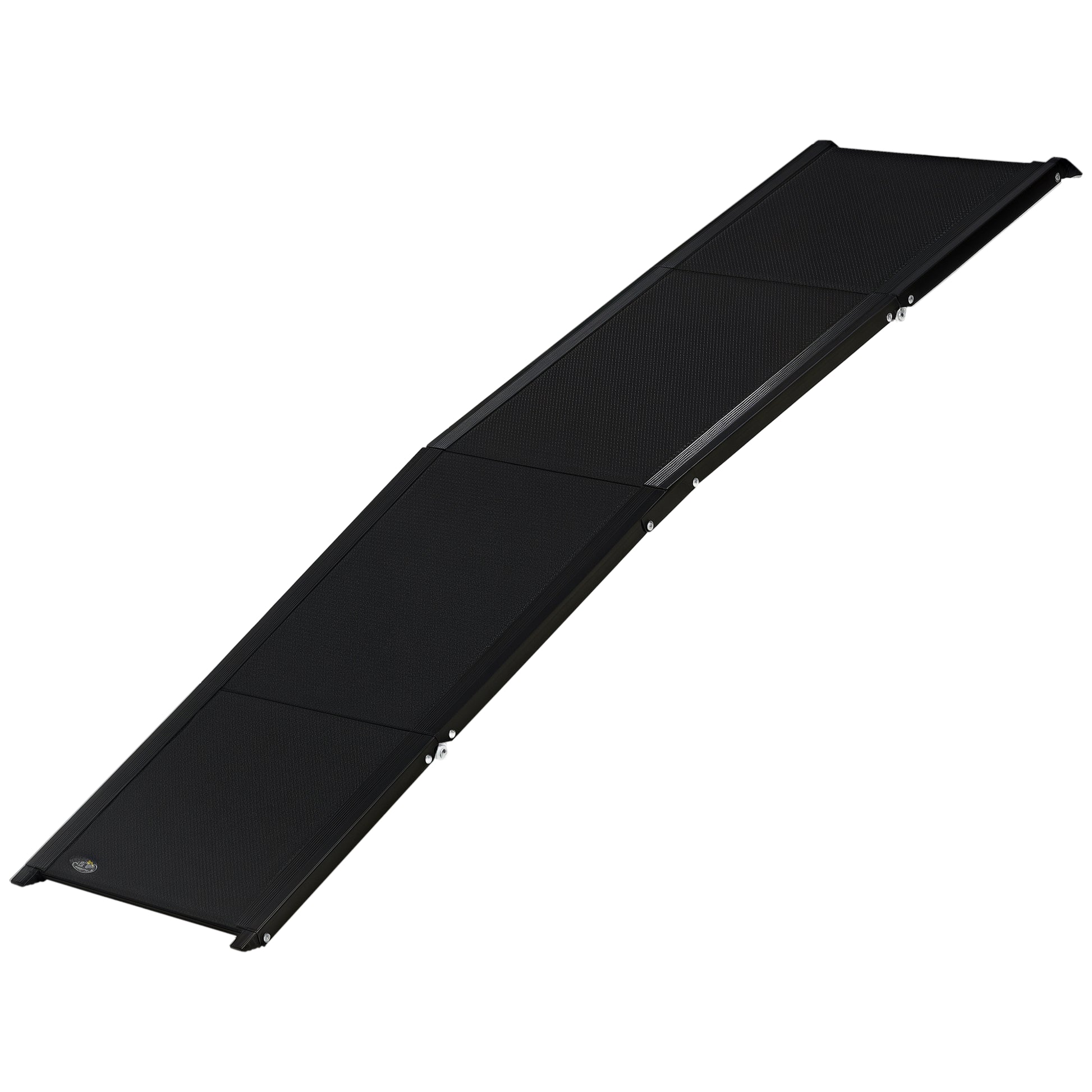 Folding Pet Ramp, 62 Inch Lightweight Portable Dog Ramp for Extra Large Dogs, Non-Slip Surface for Cars, Trucks and SUVs, Black