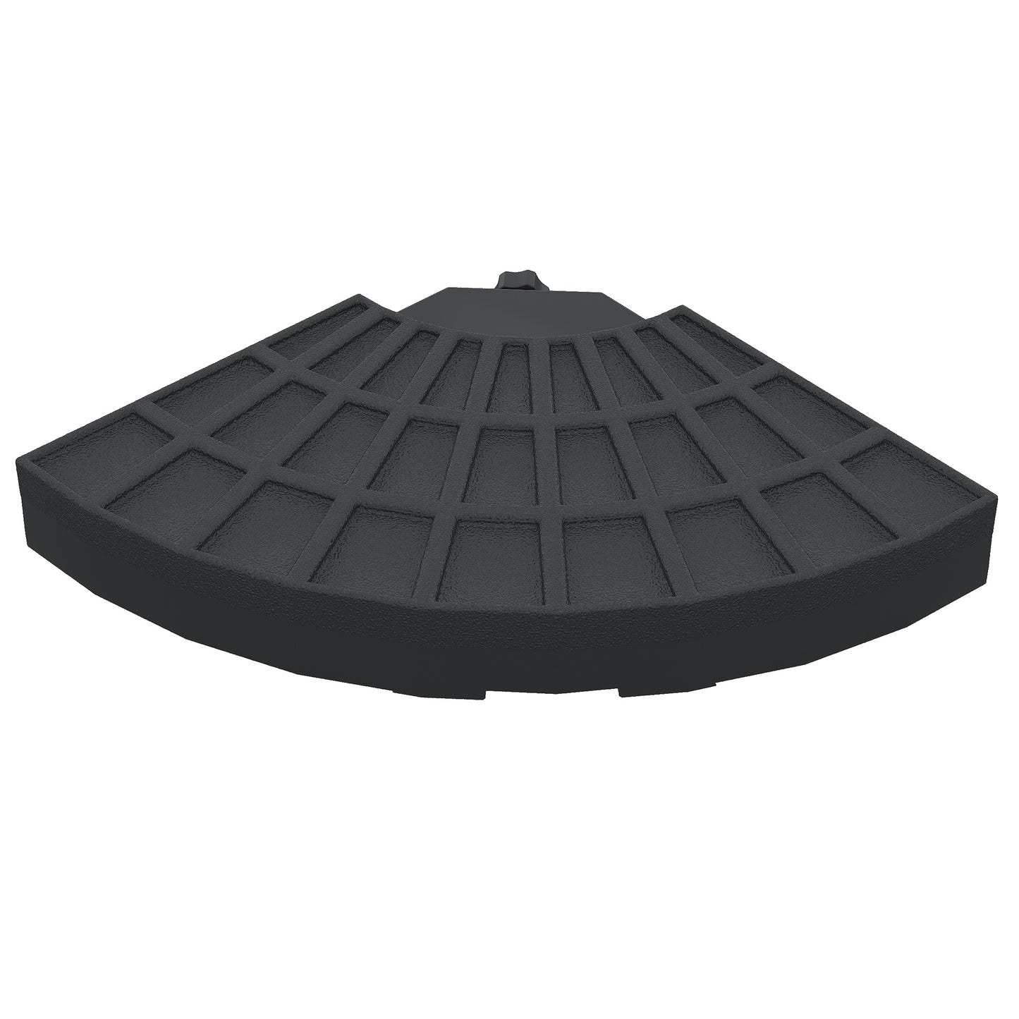 Set of 4 Umbrella Base Weights Outdoor Parasol Holder for Cross Base Portable