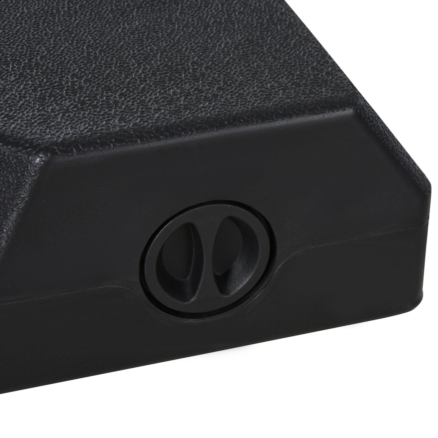 Umbrella Stand Fitting 2" Poles and Steel Base with 4 Fillable Plastic Weights, 158lbs Sand or 132lbs Water Filled, Black