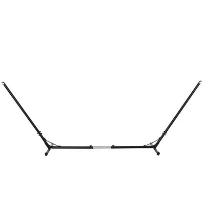 Adjustable Hammock Stand, Fits 10-13 ft Hammocks Up to 264lbs Capacity,Black